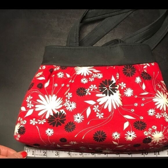 💋Handmade Poppy Purse Tote Handbag - Picture 4 of 4